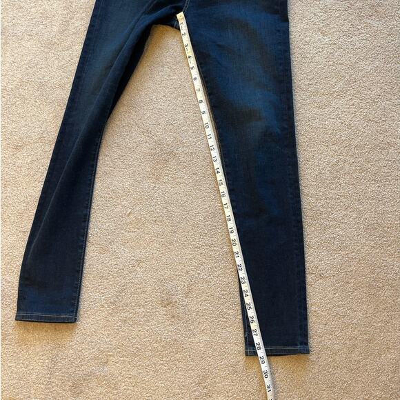 AG Adriano Goldschmied The Farrah Skinny Ankle Jean Size 26 Dark Wash Stretch - Picture 7 of 7